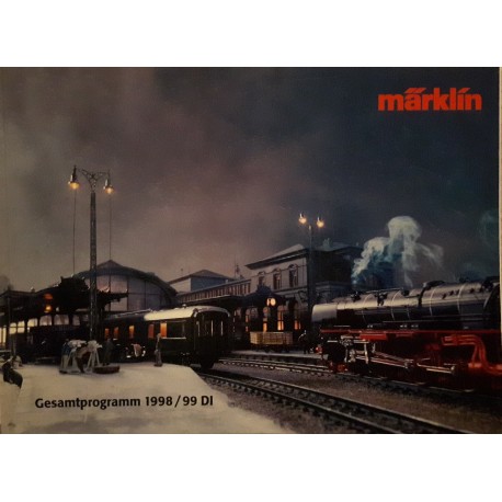Marklin H0 Z en I catalogus Jaarboek 1998/99 Duits