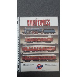 Liliput folders - flyers - informatie - Flyer Der Orient Express