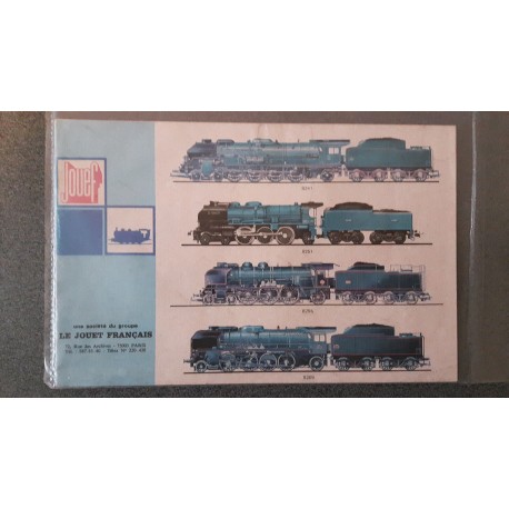 Jouef folders - flyers - informatie - Catalogue 1952