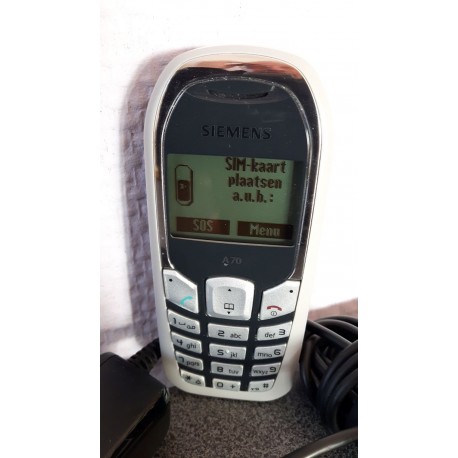 Siemens A70 GSM Telefoon Met accu - oplader. Simlock vrij.