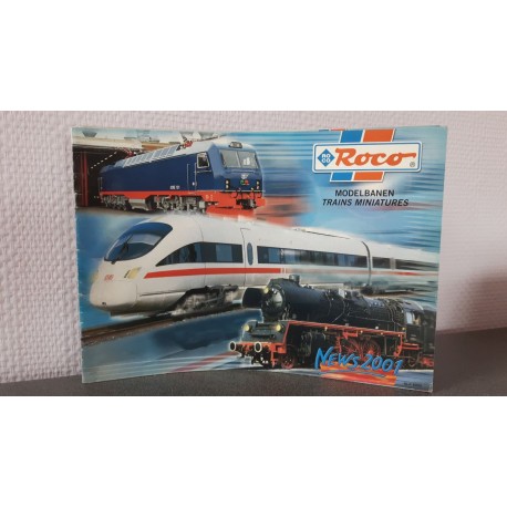 Roco Modelbanen News 2001 Nederlands/Franstalig 72 Bladzijden