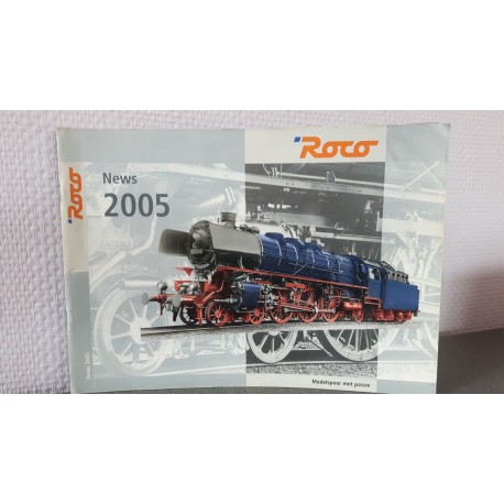 Roco Modelspoor met passie News 2005 Nederlands talig 116 Bladzijden