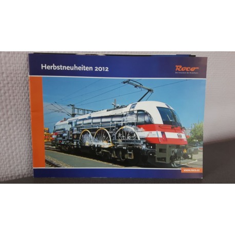 Roco H0 Herbstneuheiten 2012 Duitstalig 24 Bladzijden