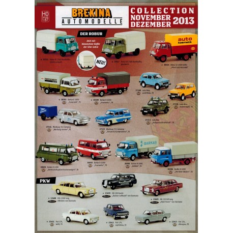 Brekina Brochure - folder December 2013