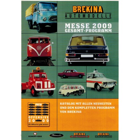 Brekina Brochure - folder Messe 2009
