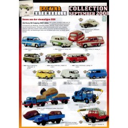 Brekina Brochure - folder September 2008