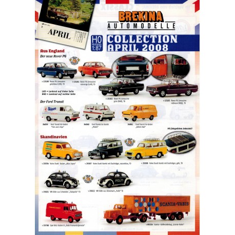 Brekina Brochure - folder April 2008