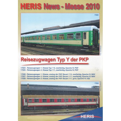 Heris Folder News - Messe 2010