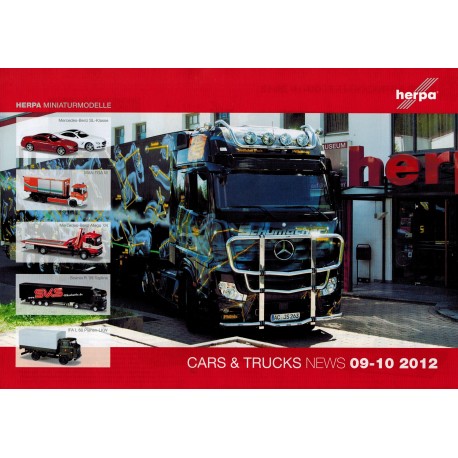 Herpa Folder Cars & Trucks News & Collection 09-10 2012