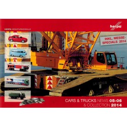 Herpa Brochure Cars & Trucks News & Collection 05-06 2014