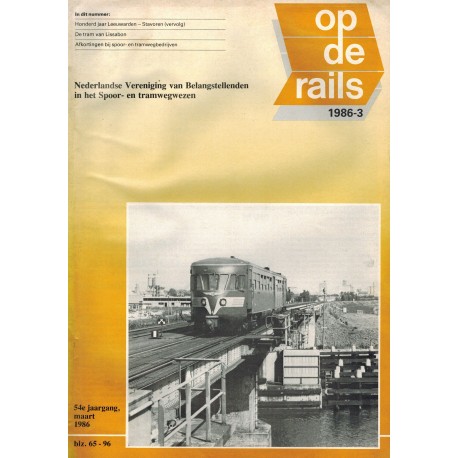 Op de rails 1986 Losse nummers