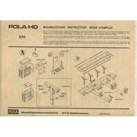 Pola Bauanleutung H0-555