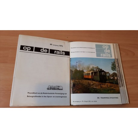 Op de rails 1972 Compleet jaargang