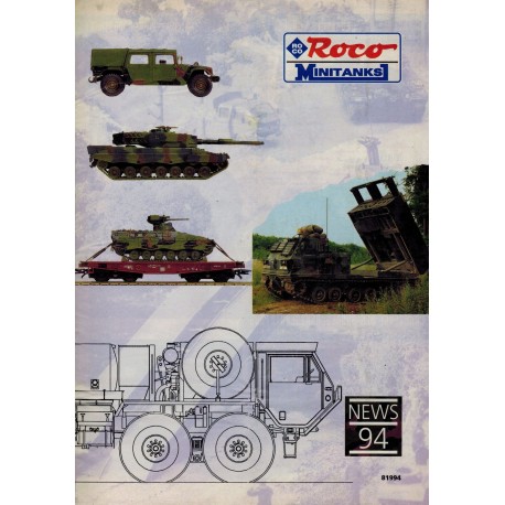 Roco Minitanks News 94 brochure