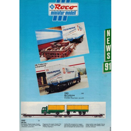 Roco Miniatur Modell News 91 brochure
