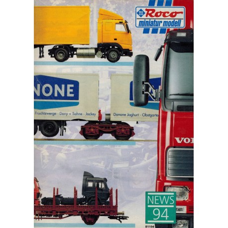 Roco Miniatur modell news 94 brochure