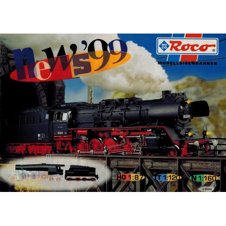 Roco News '99 Catalogus Duitse uitgave