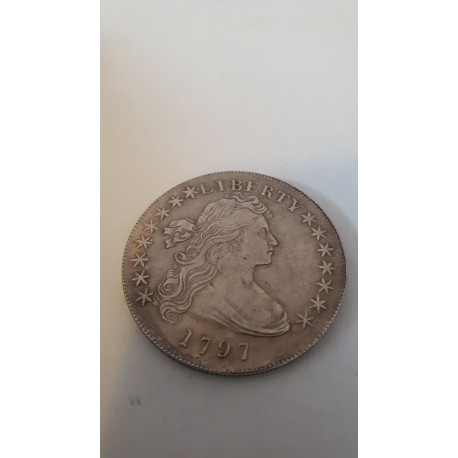 Dollar munt Liberty dollar 1797 Reproductie