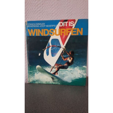Dit is windsurfen