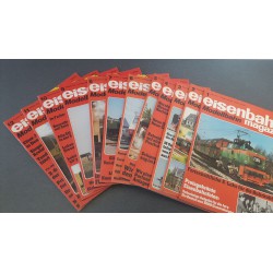 Eisenbahn magazin Modelbahn 1979 Compleet jaargang 12 Nummers