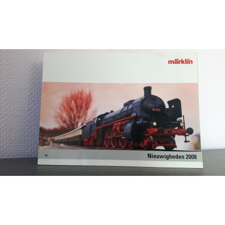 Marklin Spoor H0 Nieuwigheden catalogus 2008 Nederlands