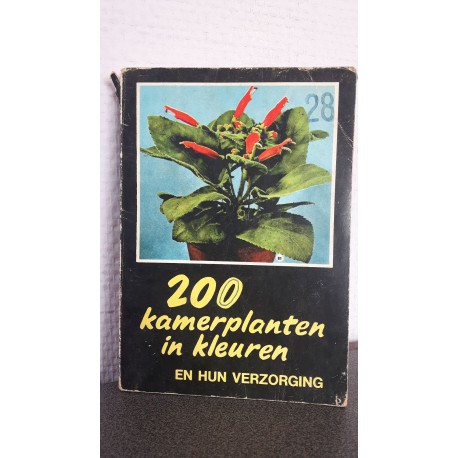 200 Kamerplanten in kleuren en hun verzorging