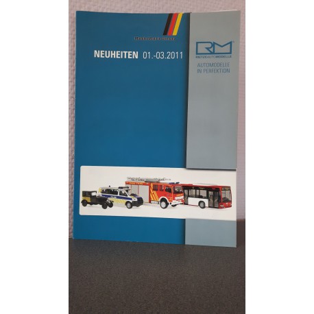 Rietze Catalogi Neuheiten 01.03.2011 Automodelle in Perfektion