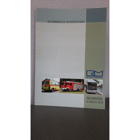 Rietze Catalogi 10.2009-01.2010 Automodelle in Perfektion