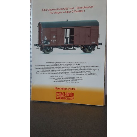 Exact-Train Neuheiten 2015