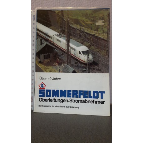 Sommerfeldt - Mit oberleitungen fahren wie beim Vorbild - über 45 Jahre