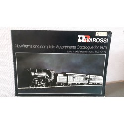Rivarossi - New items and complete Assortments Catalogue for 1976