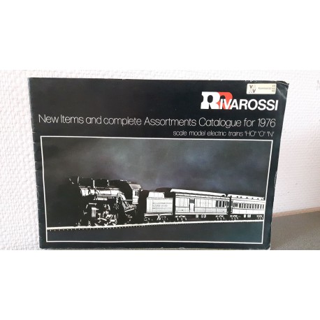Rivarossi - New items and complete Assortments Catalogue for 1976