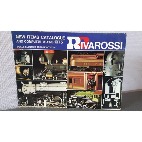 RIVAROSSI HO CATALOGUE Trains 1961/62 1962/63 Vintage Train Catalog Lot