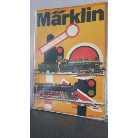 Marklin H0 catalogus Jaarboek 1974 Nederlands