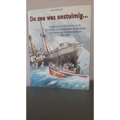 De zee was onstuimig...