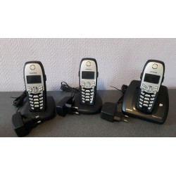 Siemens Gigaset C450 met 2 C45 basisstations Dect telefoon