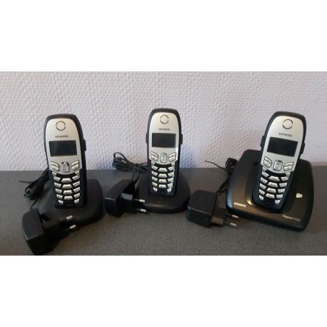 Siemens Gigaset C450 met 2 C45 basisstations Dect telefoon