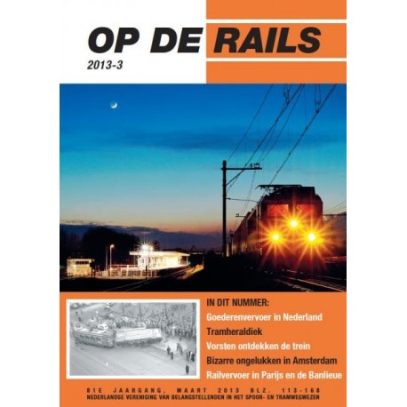 Op de rails 2013 Compleet jaargang