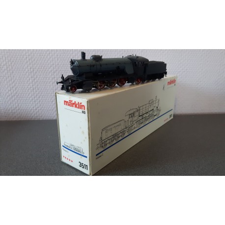Märklin - Hamo H0 3511 omgebouwde stoomlocomotief