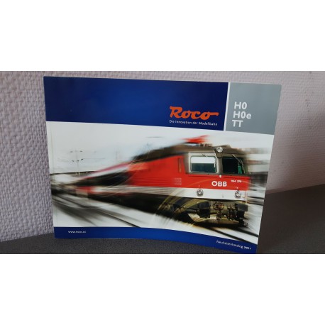 Roco Neuheitenkatalog 2011 H0, H0e, TT - Duitstalig 170 Bladzijden