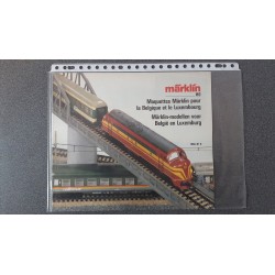 Märklin folders - flyers - informatie Märklin-modellen voor België en Luxemburg 1986/87 B