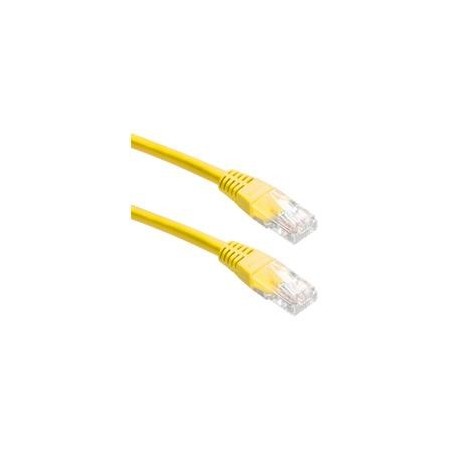 UTP CAT6 Network Cable Yellow, 0,5m