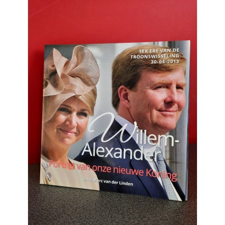 Portret van onze nieuwe Koning Willem-Alexander Ter ere van de troonwisseling 30-04-2013
