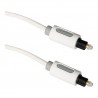 Icidu Audio Optical Cable 1m White toslink Male - Toslink Male