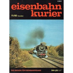 Eisenbahn Kurier Diverse jaartallen en/of nummers Vanaf 1980 t/m 1997