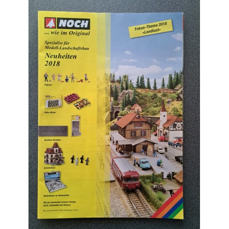 Noch Brochure - folder Neuheiten 2018
