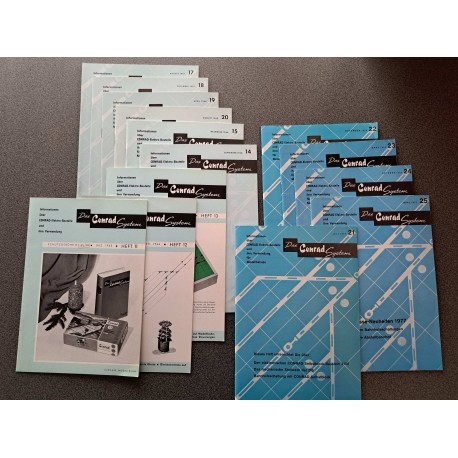 Das Conrad System - Informationen über Conrad-Elekro-Bauteile und ihre Verwendung für Modellbahnen