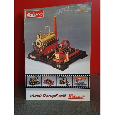 Mach Dampf mit Wilesco Katalog