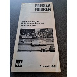 Preiser Figuren Flyer Auswahl 1964