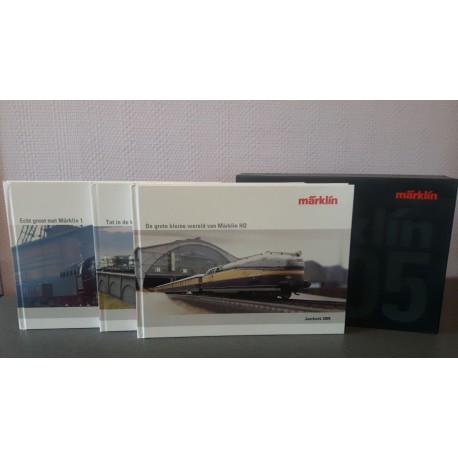 Marklin H0 Z en I catalogus Jaarboek 2005 Nederlands Cassette met 3 boeken